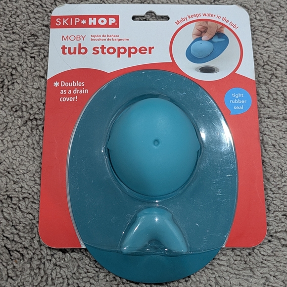 Skip Hop Other - Skip Hop Moby Blue Tub Stopper
